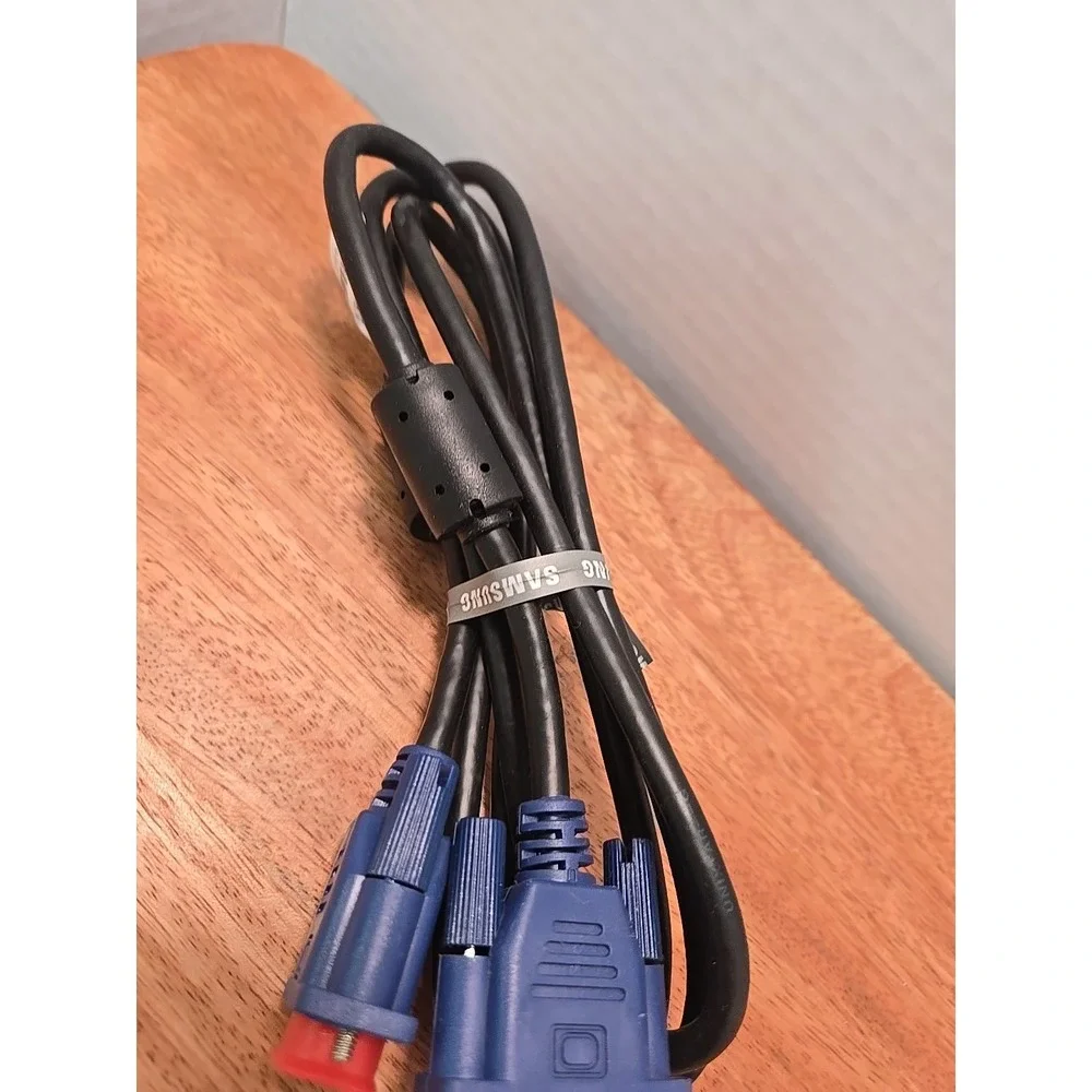 Samsung VGA Cable 5 Ft Male To Male 15 Pin Brand‎ New BN39-00244K Genuine